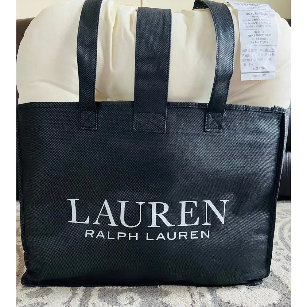 NWT❤️Lauren Ralph Lauren Indoor-Outdoor Reversible Patio 4 Seat Cushion Set